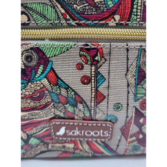 Sakroots Owl Shoulder Purse/Bag - Picture 3 of 10